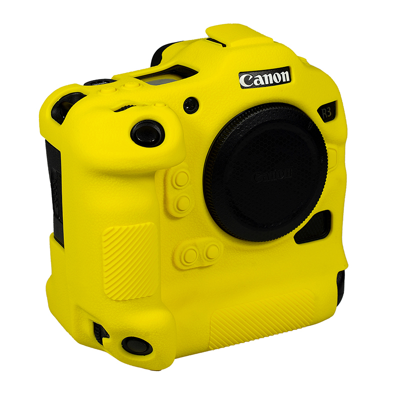 Professional Camera Protective Case Scratch-Resistant Camera Silicone Skin for Canon EOS R3 Camera