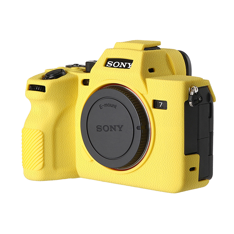 Professional Camera Protective Case, Silicone Camera Case for Sony A7 IV Camera, Anti-Shock with Silicone Protective Skin