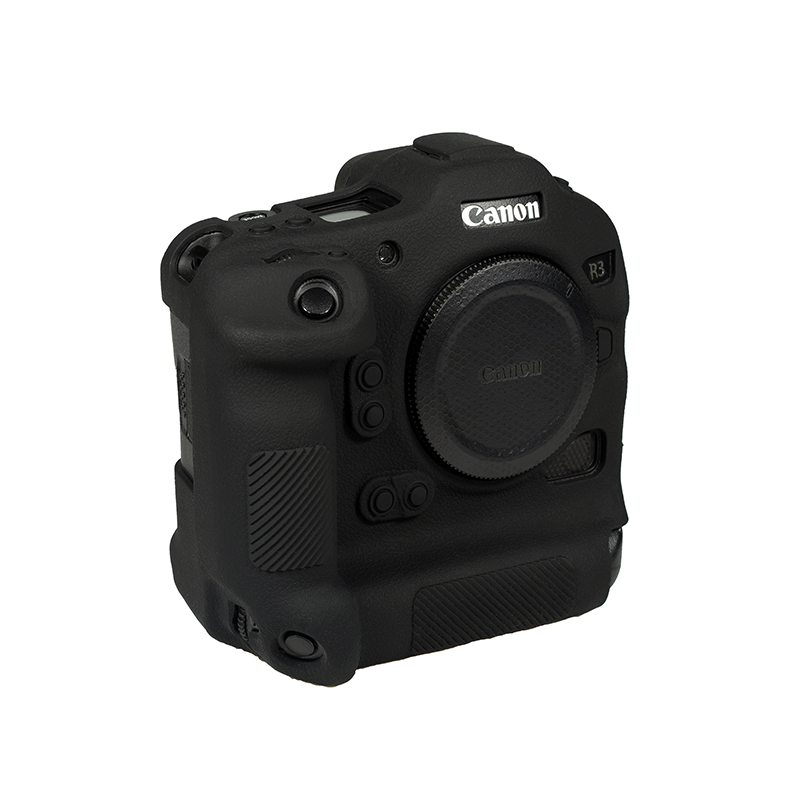 Professional Camera Protective Case Scratch-Resistant Camera Silicone Skin for Canon EOS R3 Camera