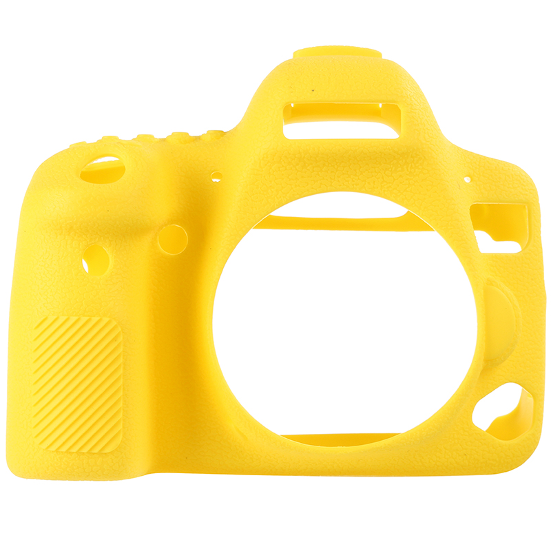 Easy Hood Silicone Camera Case for Canon 6D Mark II DSLR Camera, Soft Silicone Protective Body Cover Skin for Canon 6D Mark II Digital SLR Camera