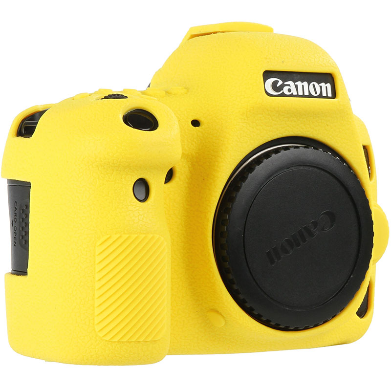 Easy Hood Silicone Camera Case for Canon 6D Mark II DSLR Camera, Soft Silicone Protective Body Cover Skin for Canon 6D Mark II Digital SLR Camera